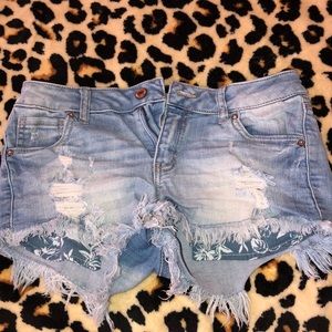 Light Jean Shorts